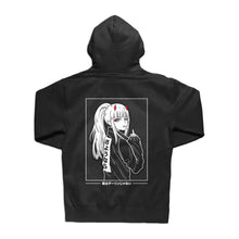 Load image into Gallery viewer, ダーリン Hoodie (🖕) - Black *Apparel PRE-ORDER*