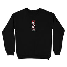 Load image into Gallery viewer, Asobitai Crew Neck Sweater - Black *Apparel PRE-ORDER*