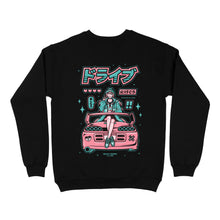 Load image into Gallery viewer, Supra Waifu Crew Neck Sweater - Black *Apparel PRE-ORDER*