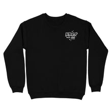 Load image into Gallery viewer, Supra Waifu Crew Neck Sweater - Black w/ White Ink *Apparel PRE-ORDER*