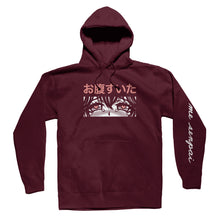 Load image into Gallery viewer, Feed Me Senpai Hoodie - Maroon *Apparel PRE-ORDER*
