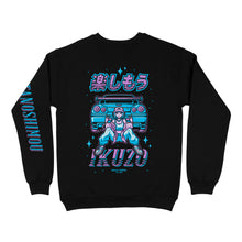 Load image into Gallery viewer, GTR Waifu Crew Neck Sweater - Black *Apparel PRE-ORDER*