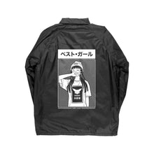 Load image into Gallery viewer, HinaPeace Windbreaker - Black *Apparel PRE-ORDER*