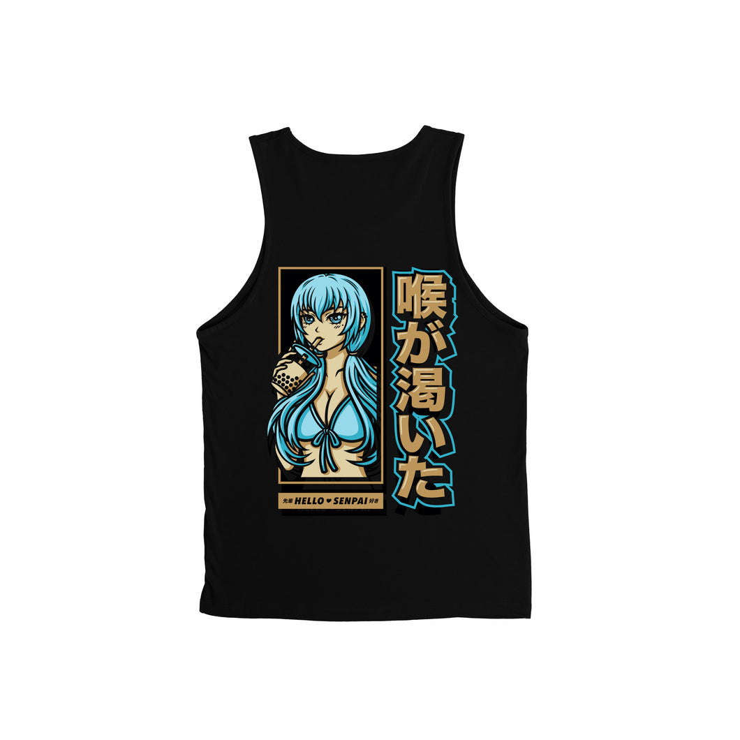 Boba Nomitai Color Tank Top - Black *Apparel PRE-ORDER*