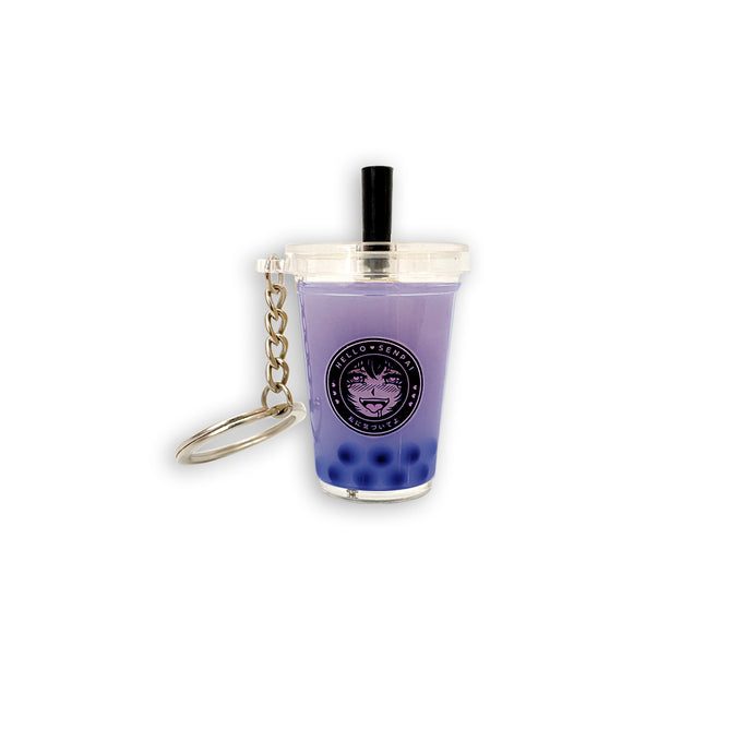 HS Taro Boba Keychain