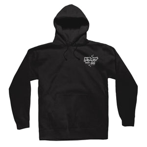 Supra Waifu Hoodie - Black w/ White Ink *Apparel PRE-ORDER*