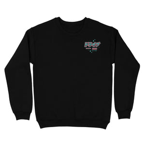 Supra Waifu Crew Neck Sweater - Black *Apparel PRE-ORDER*