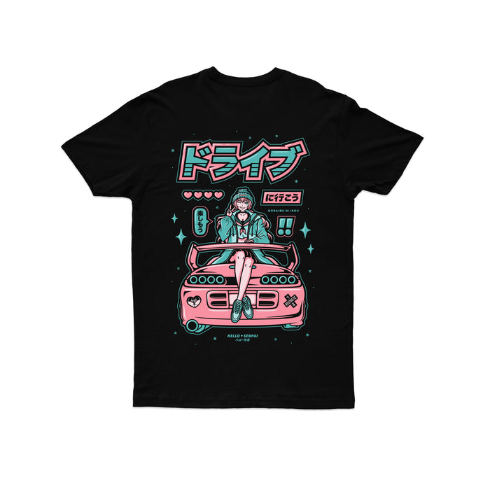 Supra Waifu Tee - Black *Apparel PRE-ORDER*