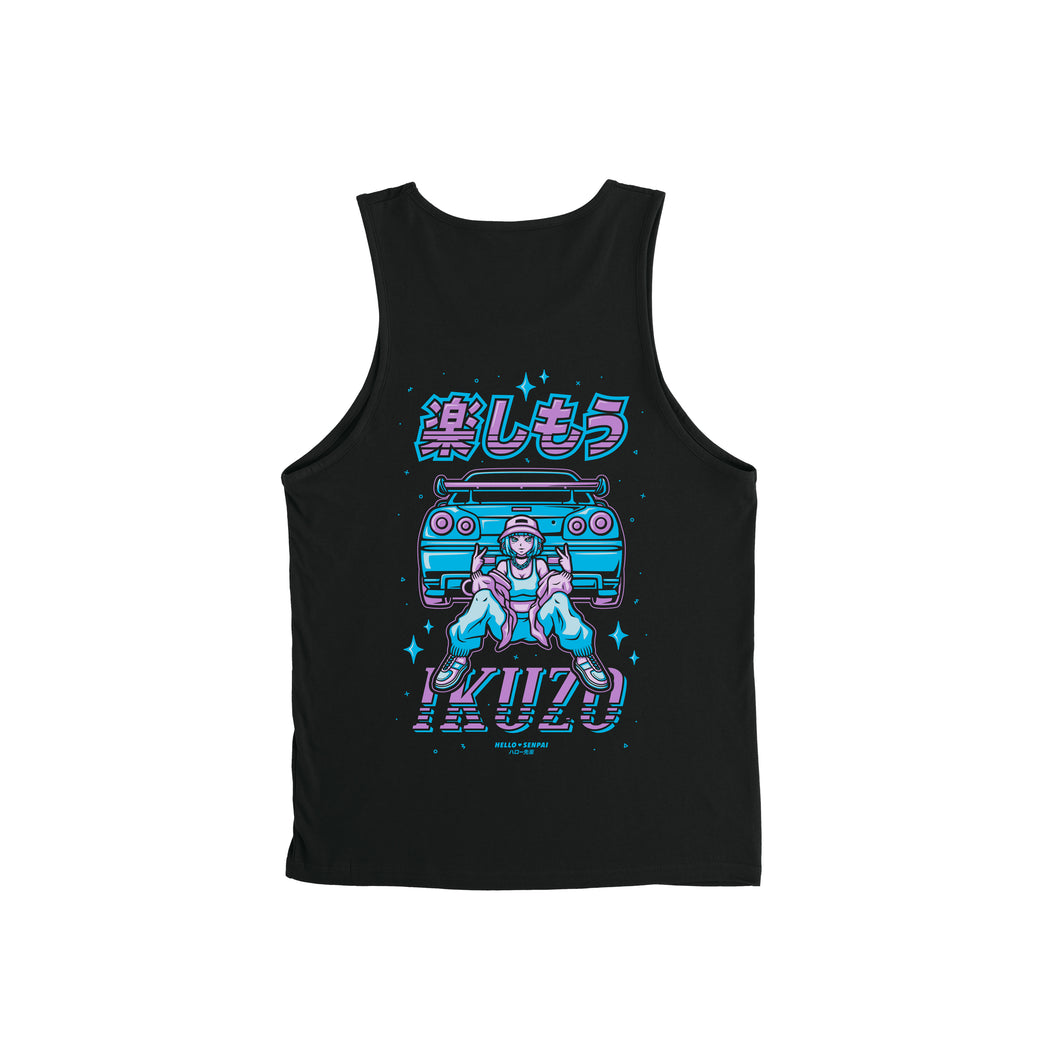 GTR Waifu Tank Top - Black *Apparel PRE-ORDER*