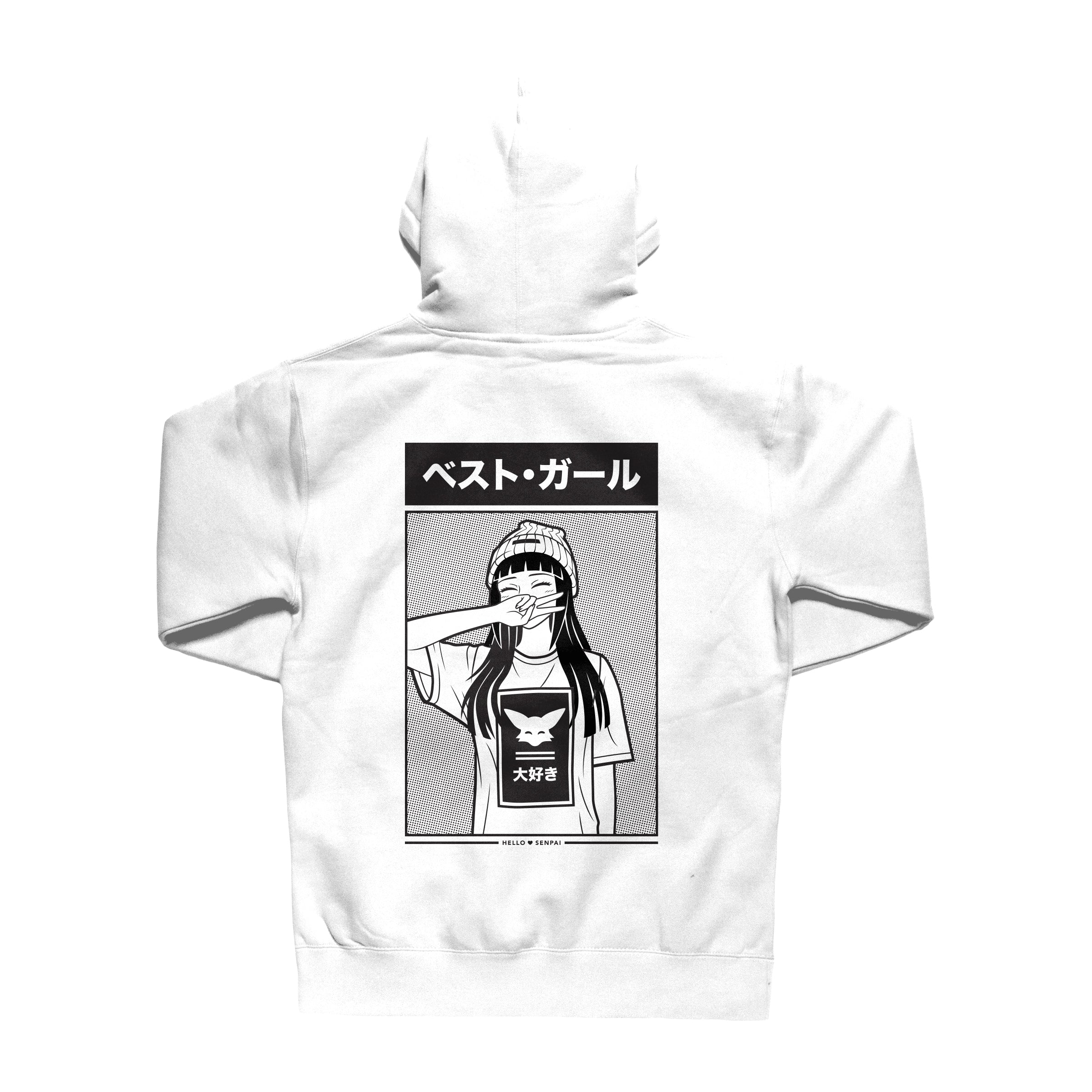 Hello senpai hoodie sale