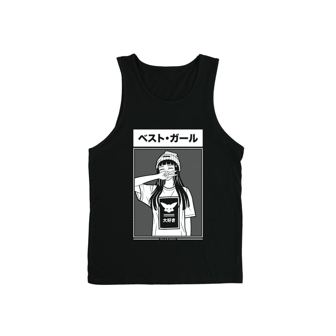 HinaPeace Tank Top - Black *Apparel PRE-ORDER*