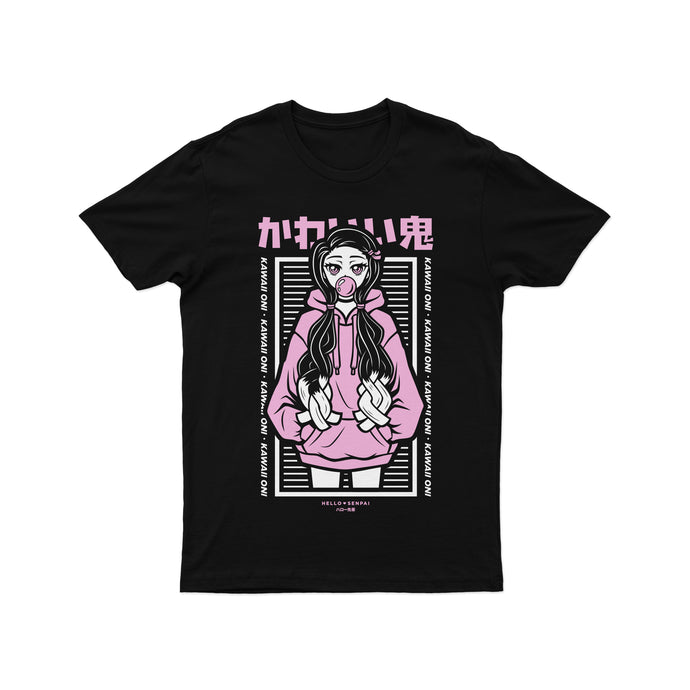 Kawaii Oni Tee - Black (2 Color) *Apparel PRE-ORDER*