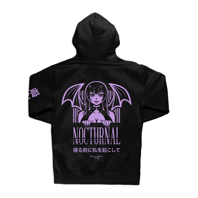 Nocturnal Hoodie - Black *Apparel PRE-ORDER*