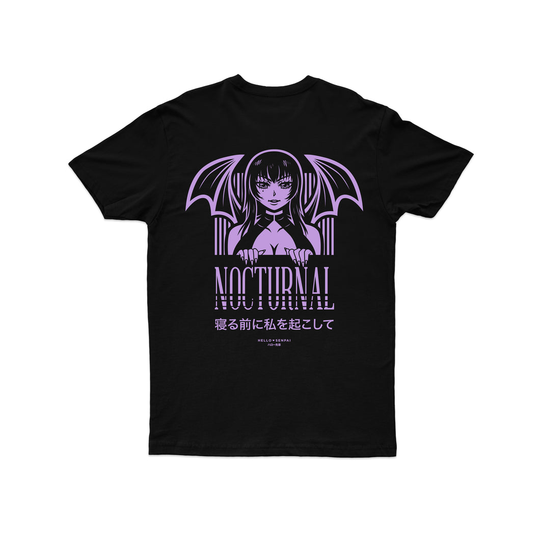 Nocturnal Tee - Black *Apparel PRE-ORDER*