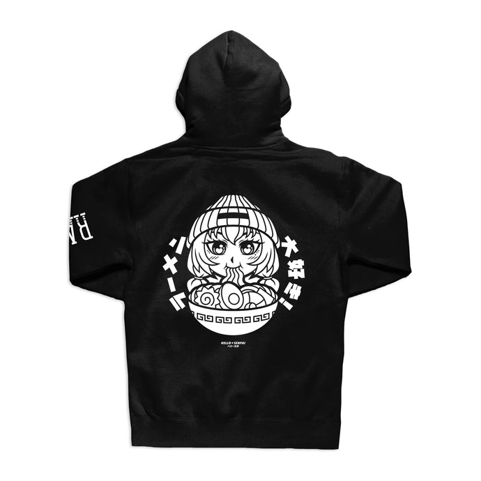 Ramen Daisuki Hoodie - Black *Apparel PRE-ORDER*