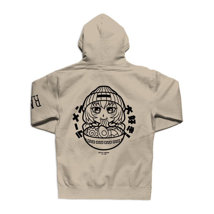 Ramen Daisuki Hoodie - Sand *Apparel PRE-ORDER*