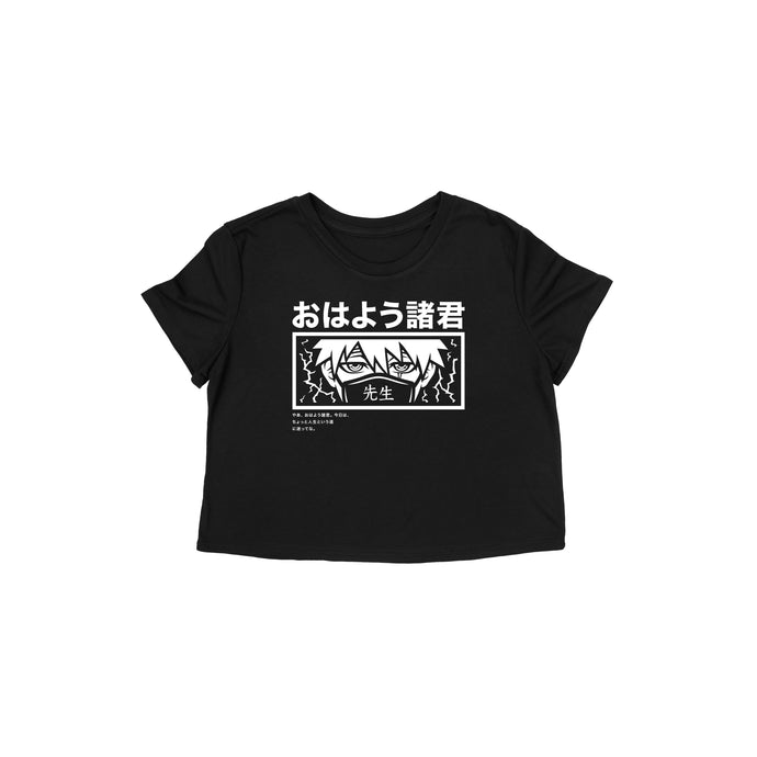 Sensei Crop Top - Black *Apparel PRE-ORDER*