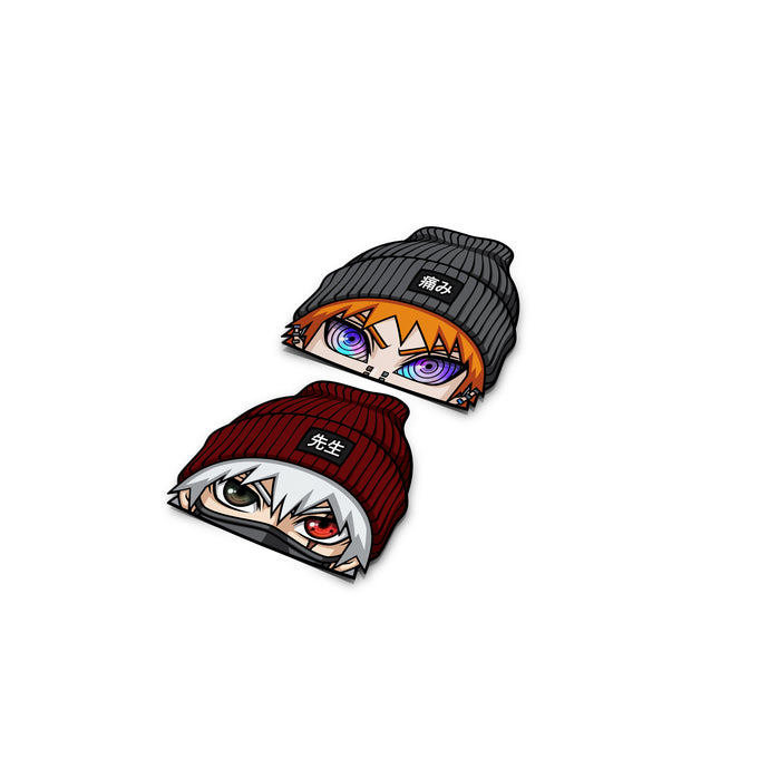 Mini Peeker Holo Pack: Piercing Beanie & Sensei Beanie