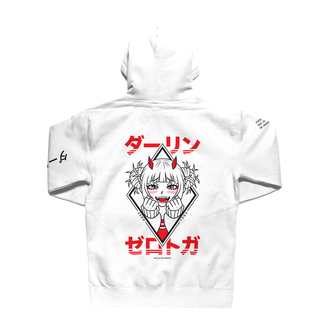 Zero Toga Hoodie - White *Apparel PRE-ORDER*