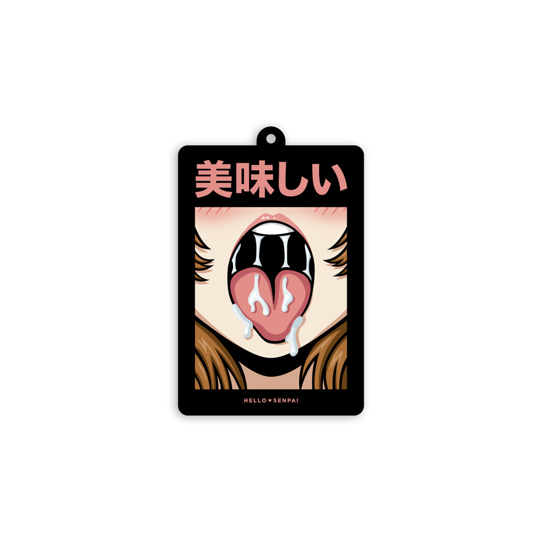 Feed Me Senpai Air Freshener (Cherry)